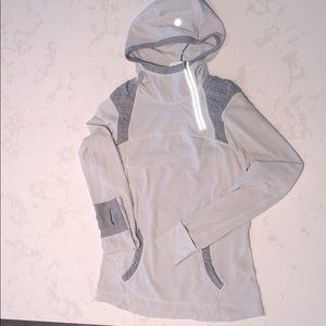 Lululemon Pullover White Grey